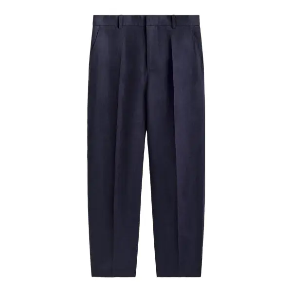 Relaxed Linen Tapered Pants