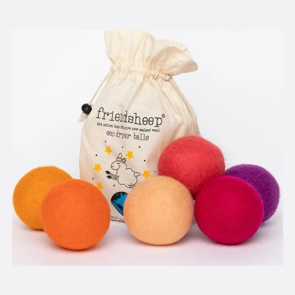 Tropical Sunset Eco Dryer Balls - Set of 6