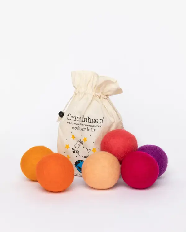 Tropical Sunset Eco Dryer Balls - Set of 6