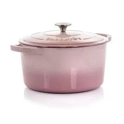 Artisan Cast Iron Round Dutch Oven with Lid