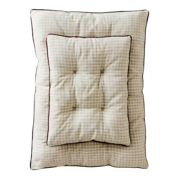 Pet Floor Cushion With Piping