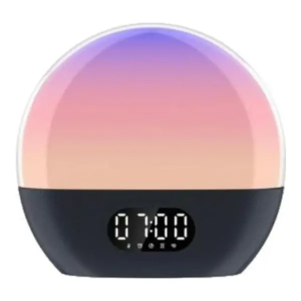 Wake Up Light All In One Sunrise Alarm Clock Sound Machine Music Streamer