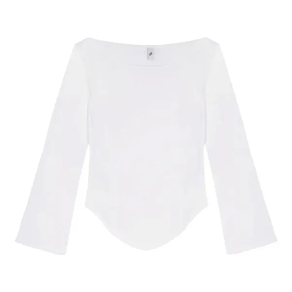 The Rina Long Sleeve Cotton Jersey Top