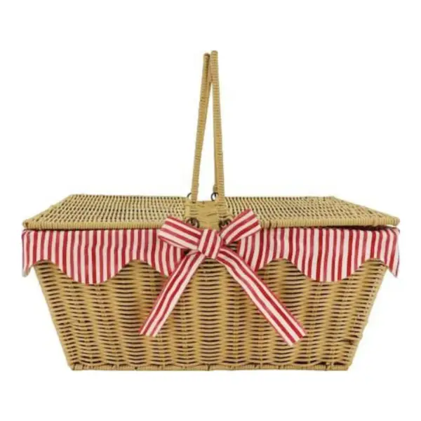 Picnic Basket with a Bow