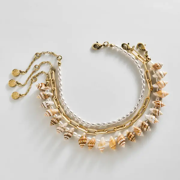 Marysol Waterproof Anklet Set