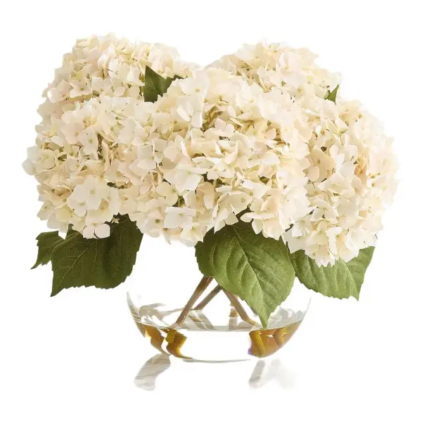 Faux Composed Hydrangeas