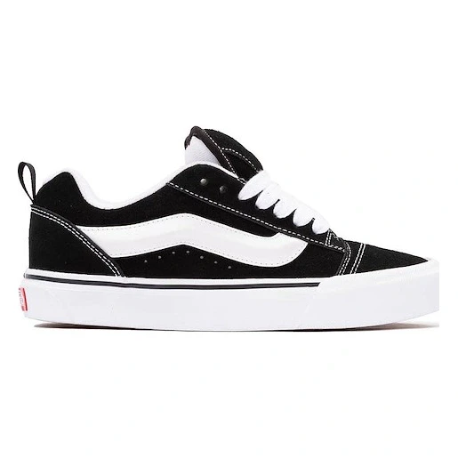 Vans Knu Skool Skate Shoe - Black / True White