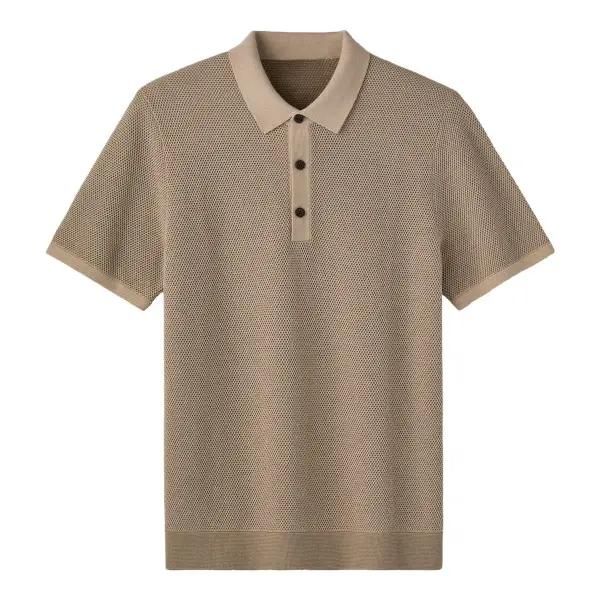 Mercer Knit Polo Top