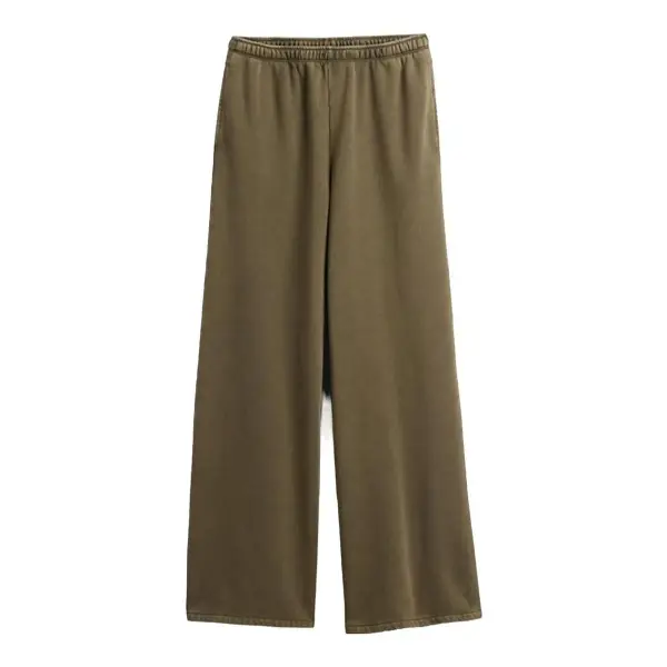 VintageSoft Baggy Wide-Leg Sweatpants