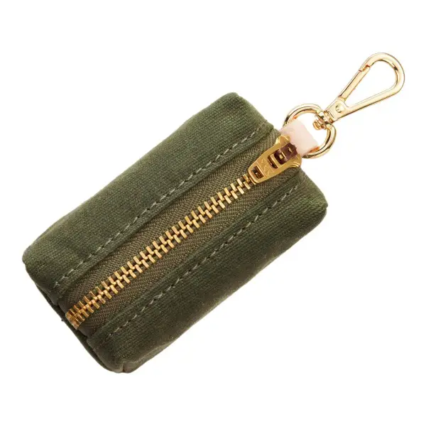 Waxed Canvas Waste Bag Holder