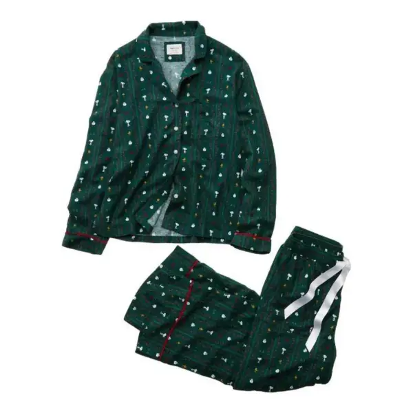 Snoopy Flannel PJ Set
