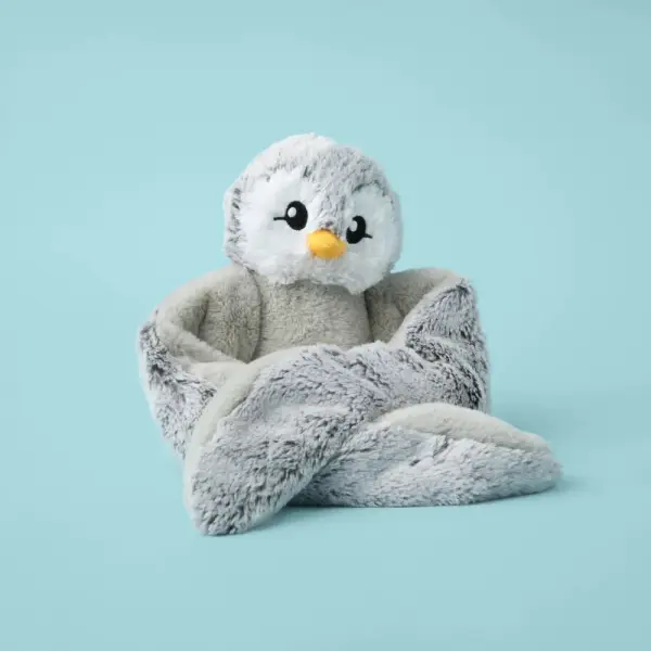 Warmable Weighted Penguin Stuffed Animal Hugarounds