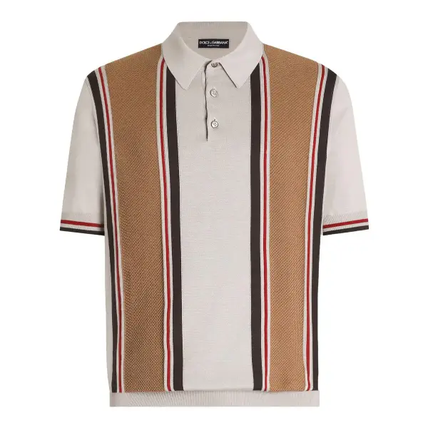 Satin Silk Polo Shirt