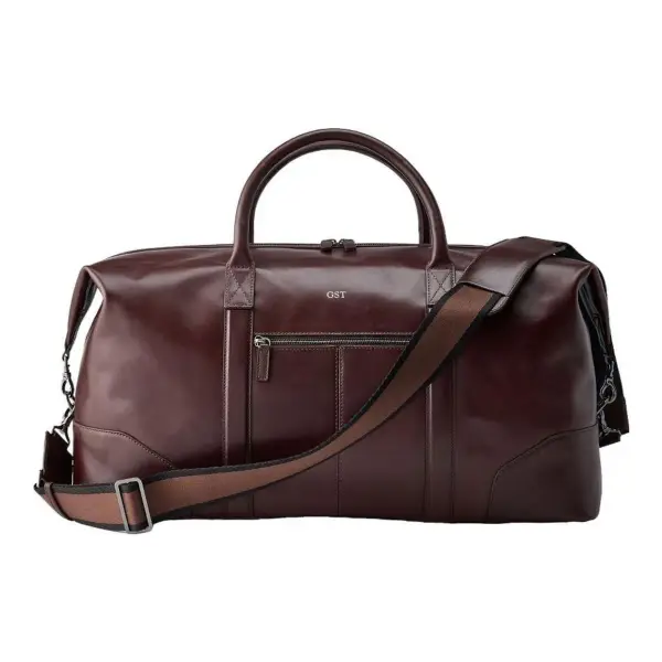 Graham Leather Overnighter