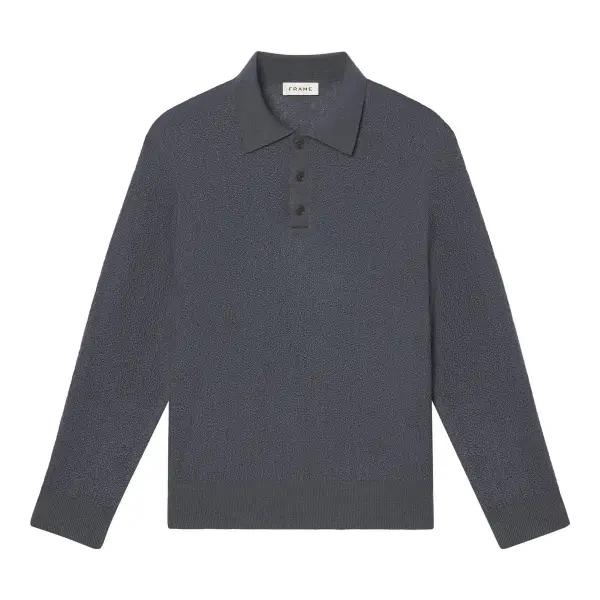 Long Sleeve Polo Sweater