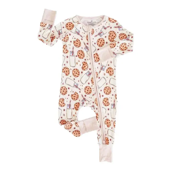 Convertible Bamboo Zip Romper