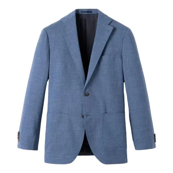 The Stretch Wool and Linen Bedford Jacket