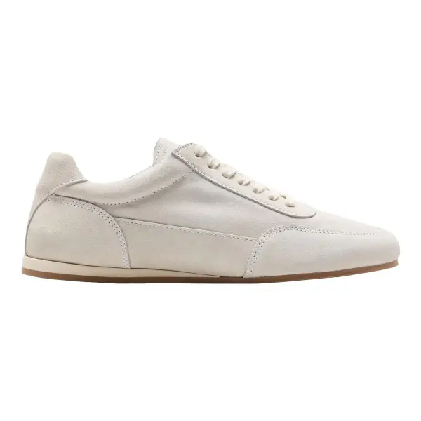 Italian Suede Low-Pro Sneaker