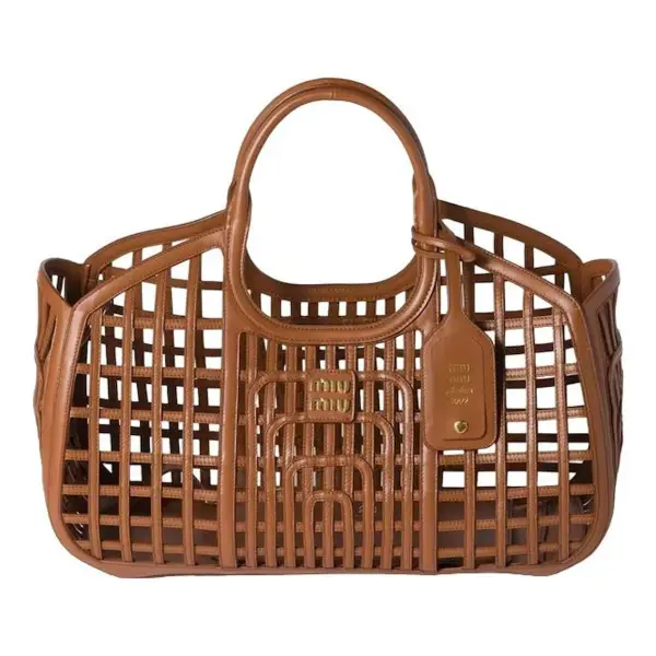 Leather Basket