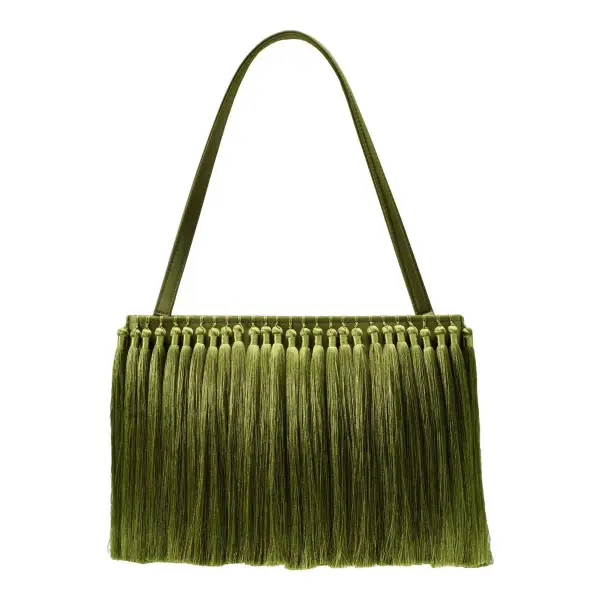 Tassel Boxy Clutch