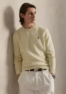 Cotton Crewneck Sweater