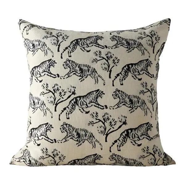 Tiger Jacquard Pillow