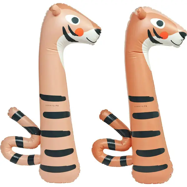Kids Inflatable Noodle: Tino The Tiger Clay - 2pk