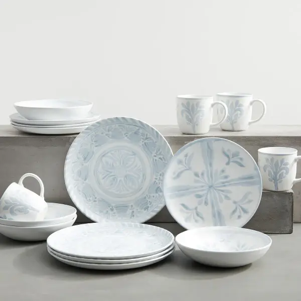 Chambray Stoneware Dinnerware Set