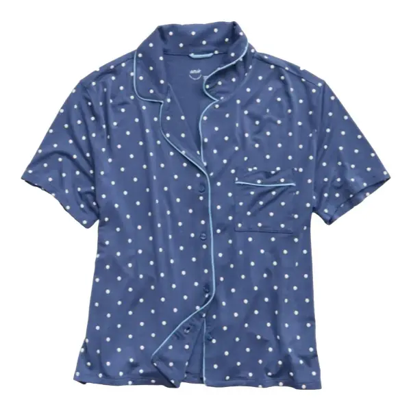 Real Soft Short Sleeve Pajama Shirt