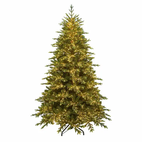 (B5) Pre-Lit Bradly Spruce Christmas Tree