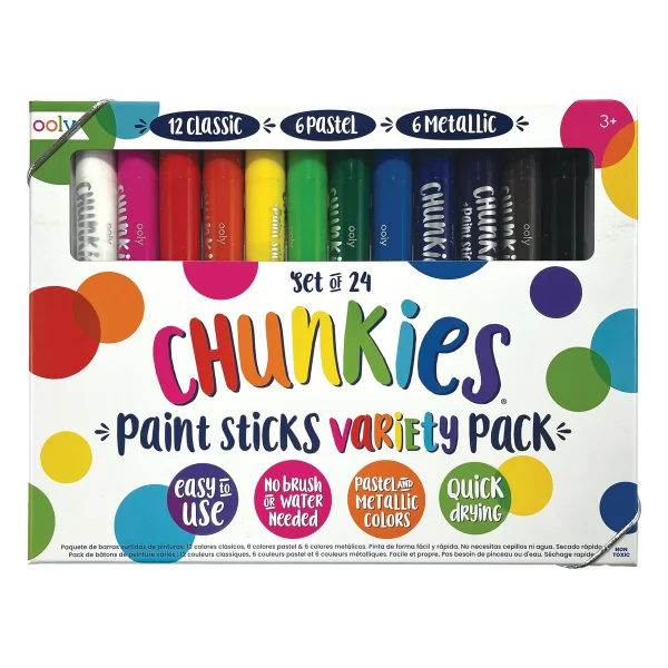 Chunkies Paint Sticks - Variety - Set of 24