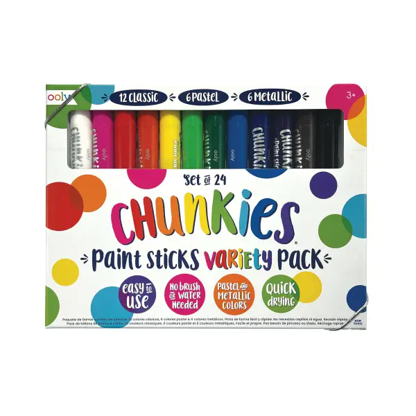 Chunkies Paint Sticks Variety Pack - Set of 24