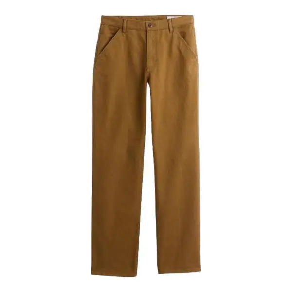 Relaxed Straight Utility Khakis