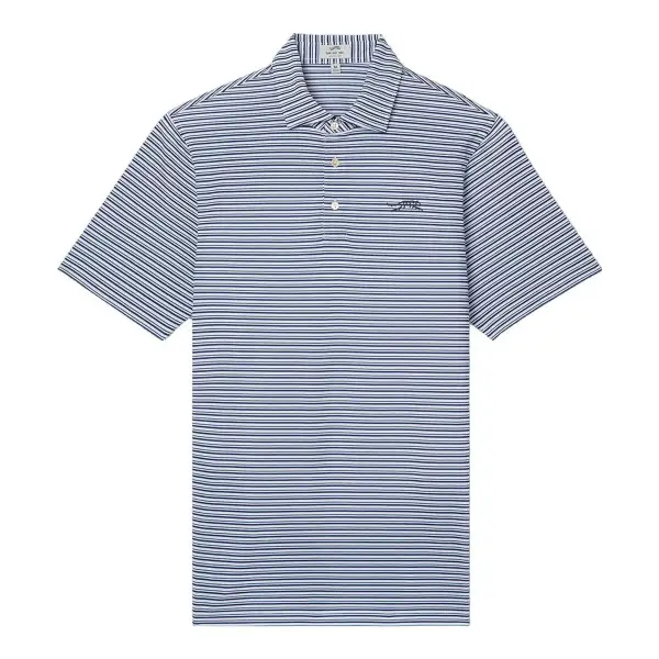 Cypress PQ Stripe Polo Shirt