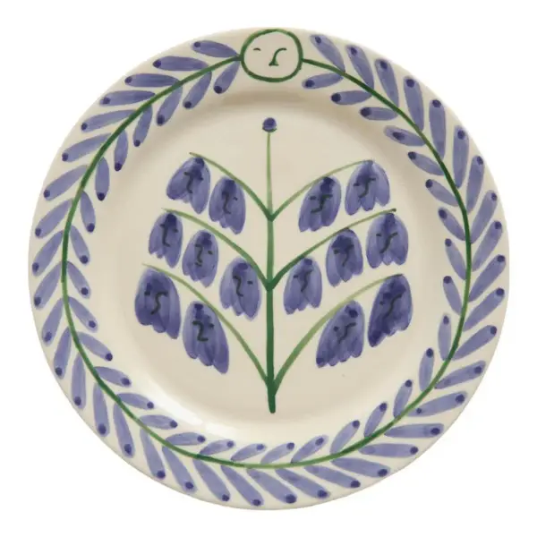 Bluebells Salad Plate