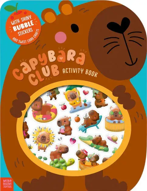 Capybara Club Activity Book|Paperback