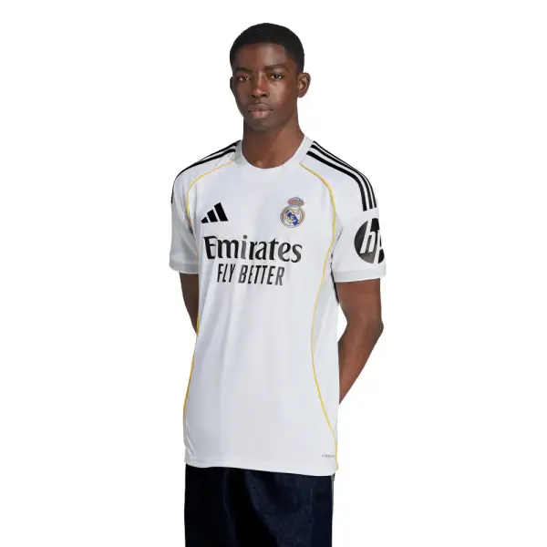 Real Madrid adidas 2025/26 Home Replica Jersey - White