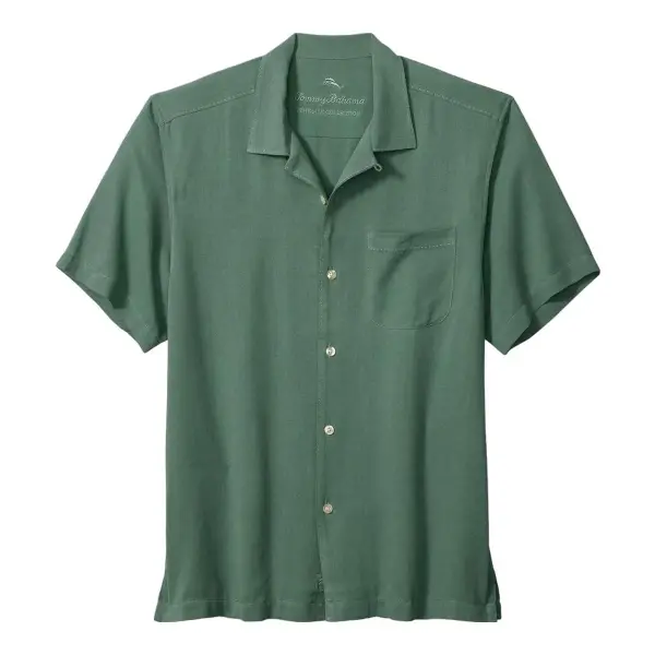 Harbor Luxe Silk Camp Shirt