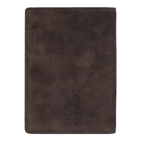 Suede Passport Holder