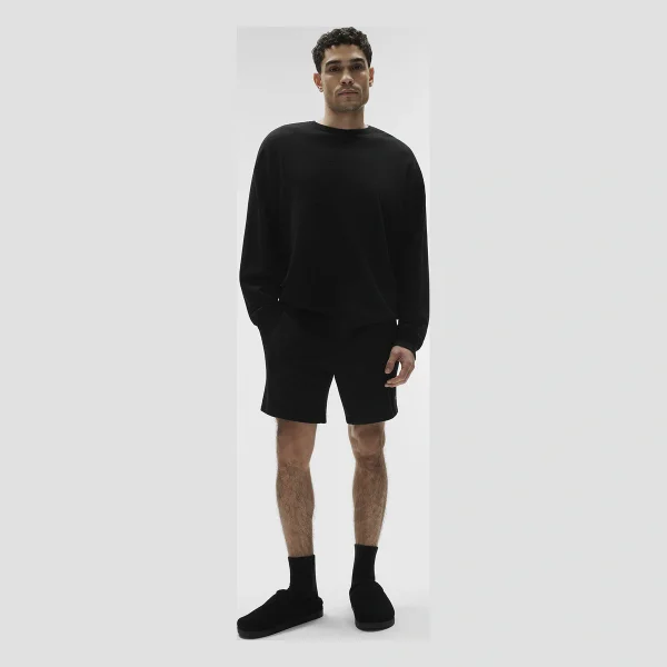 Chill Crew Neck Pullover - Black