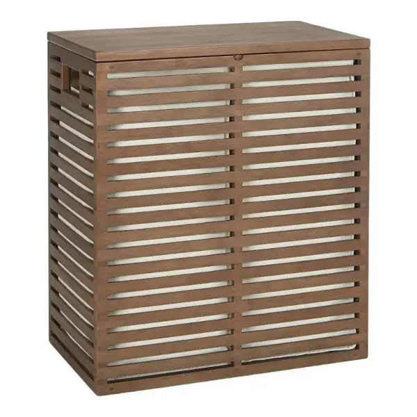 Dixon Bamboo Hamper with Liner
