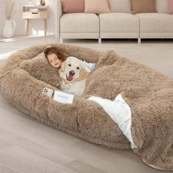 Oversized Human Dog Bed