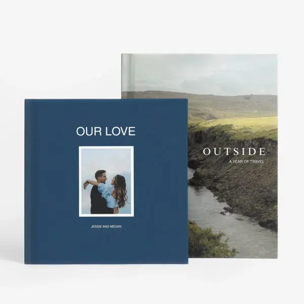 Photo-Wrapped Hardcover Book
