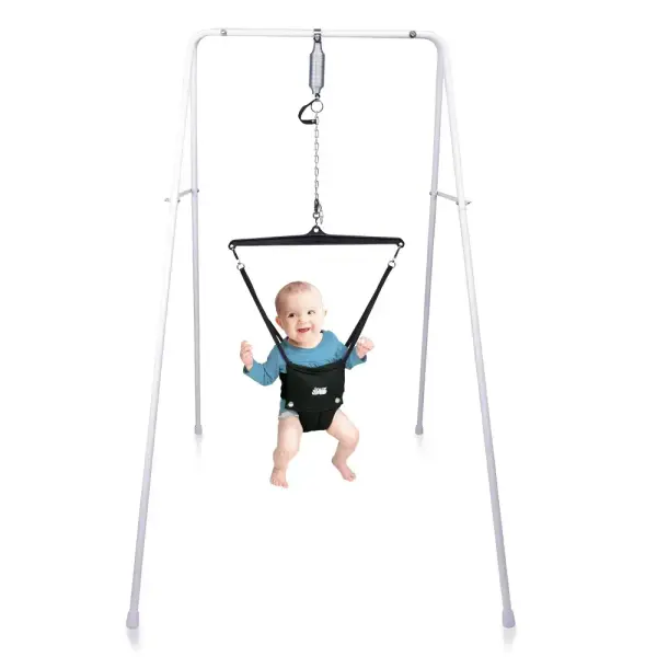 Jolly Jumper *Classic* with Stand - The Original Exerciser and Your Alternative to Activity Centers and Baby Bouncers. Trusted by Parents, Loved by Babies for over 75 Years.
