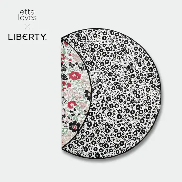 ETTA LOVES x LIBERTY – Reversible Sensory Playmat - birth to 12 months