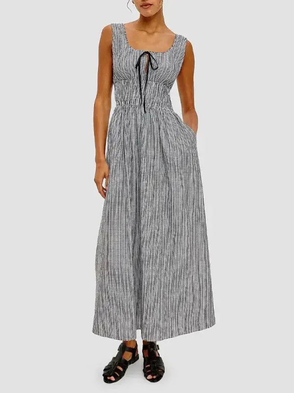 Rails Jordie Gingham Maxi Dress | Saks Fifth Avenue