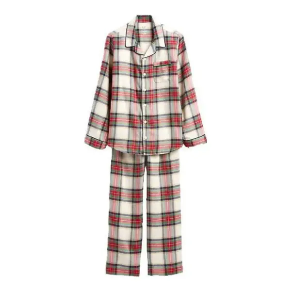 Recycled Flannel PJ Set
