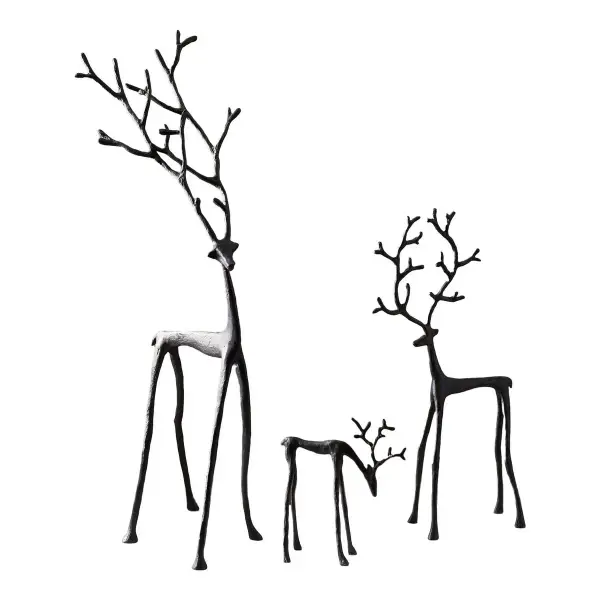 Bronze Sculpted Reindeer