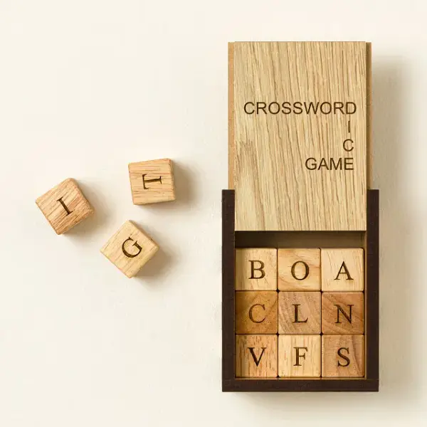Woodle Crossword Dice Game