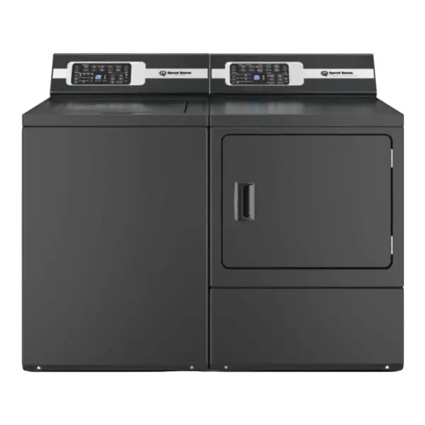 Side-by-Side Top Load Washer and Electric Dryer Set
